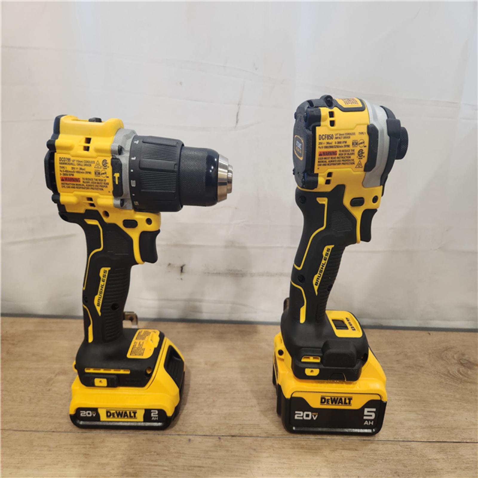 AS-IS- DeWalt 2-Tool Combo Kit W/ (2) BATTERY & CHARGER