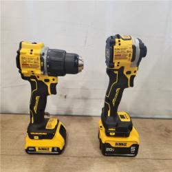 AS-IS- DeWalt 2-Tool Combo Kit W/ (2) BATTERY & CHARGER