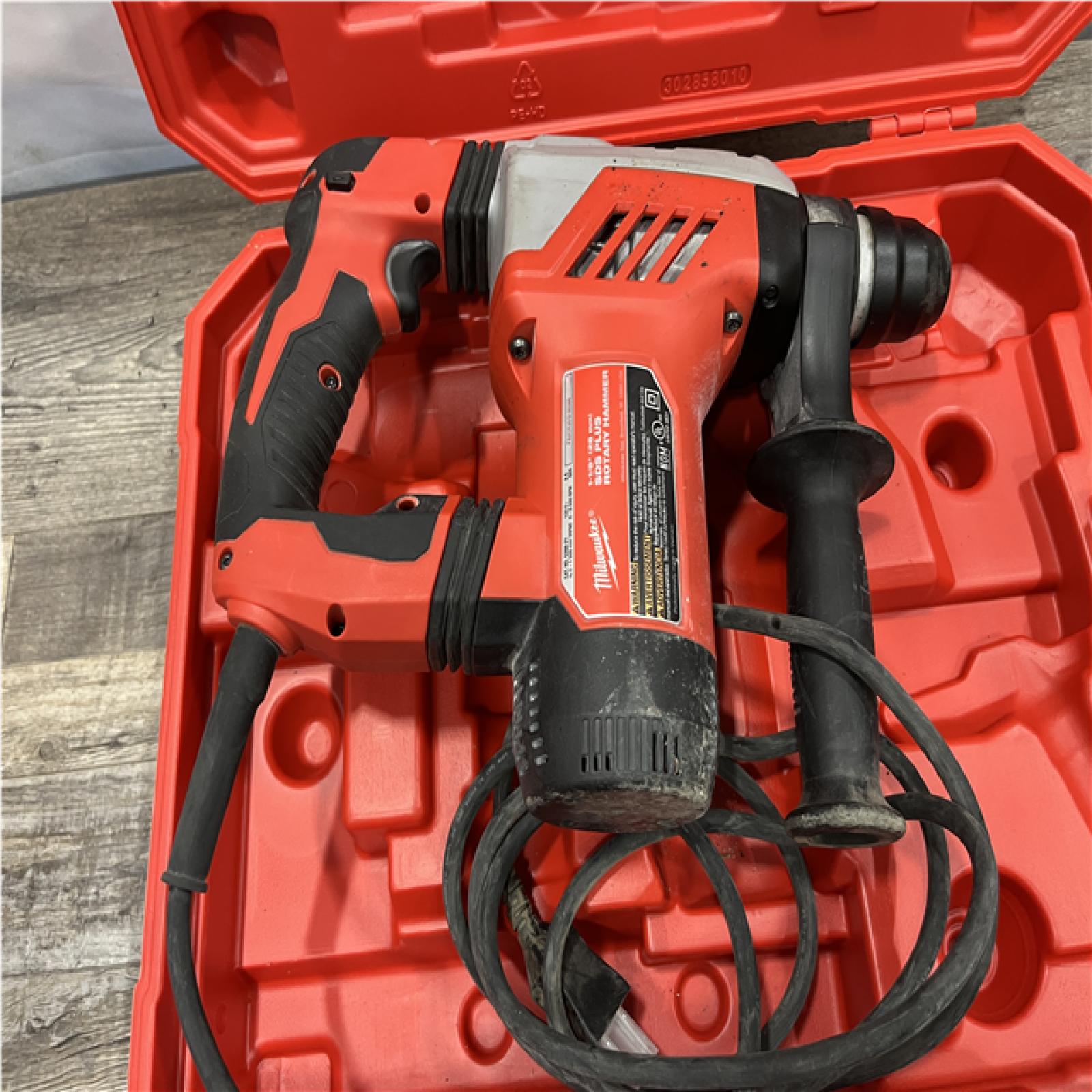AS-IS Milwaukee 1-1/8 in. Corded SDS-Plus Rotary Hammer