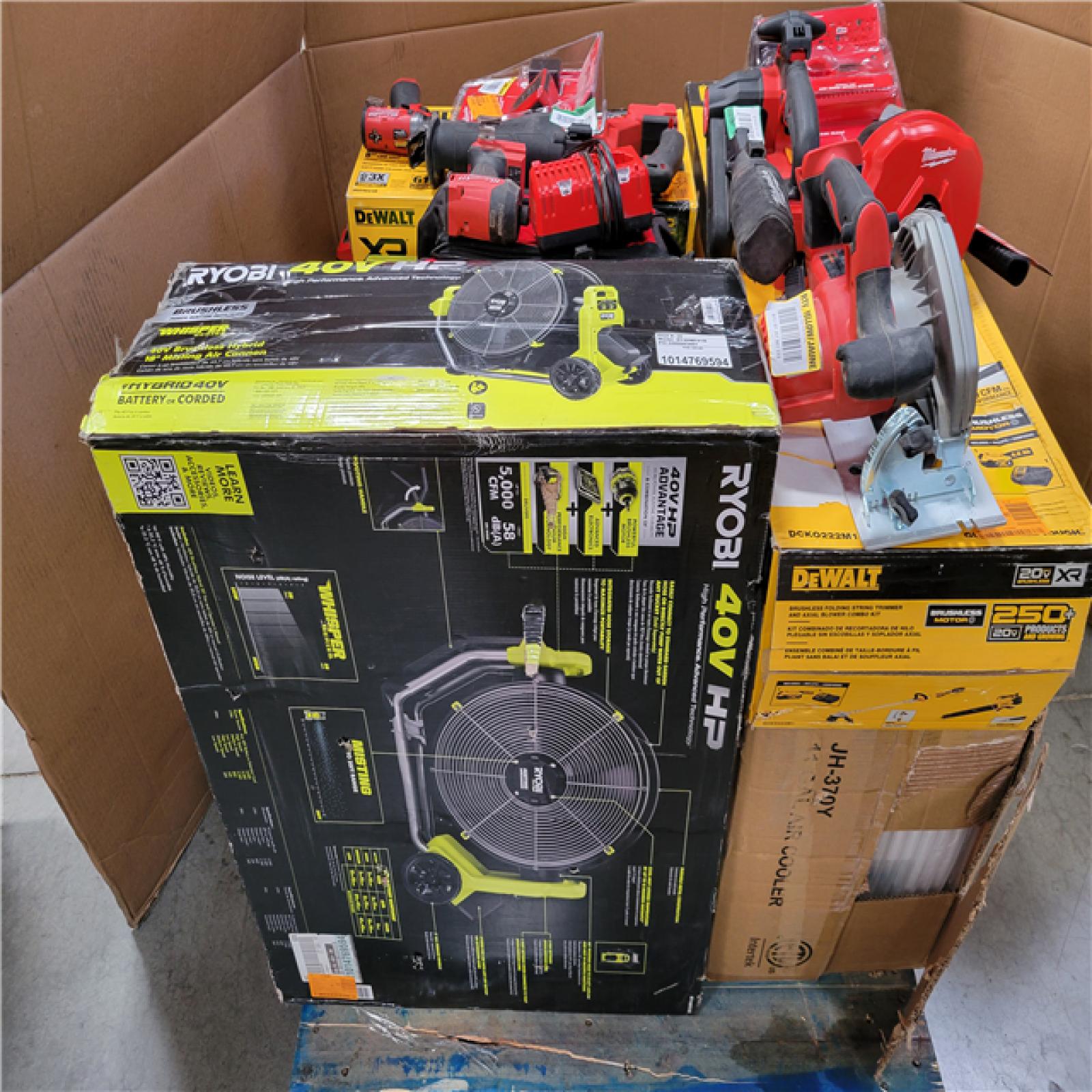 CALIFORNIA AS-IS TOOL PALLET
