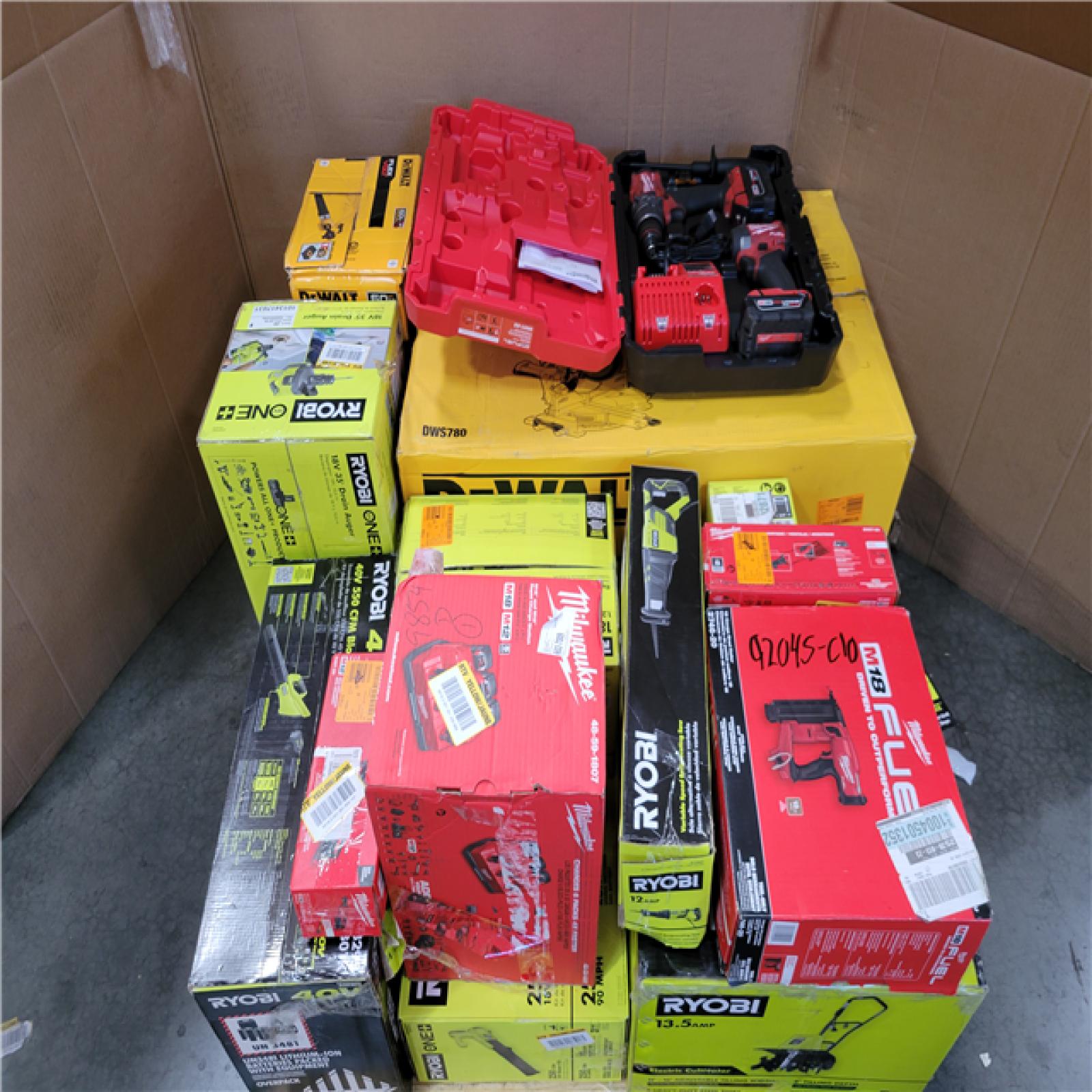 CALIFORNIA AS-IS TOOL PALLET