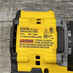 AS-IS DEWALT Atomic 20V Lithium-Ion Cordless Compact 1/2 in. Drill/Driver Kit