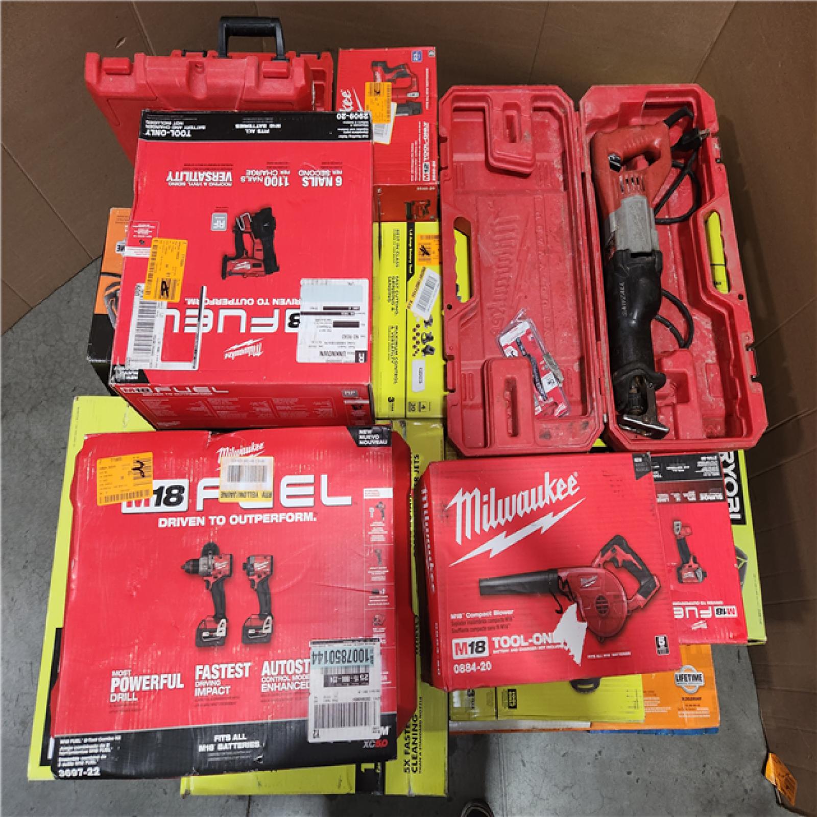 CALIFORNIA AS-IS TOOL PALLET
