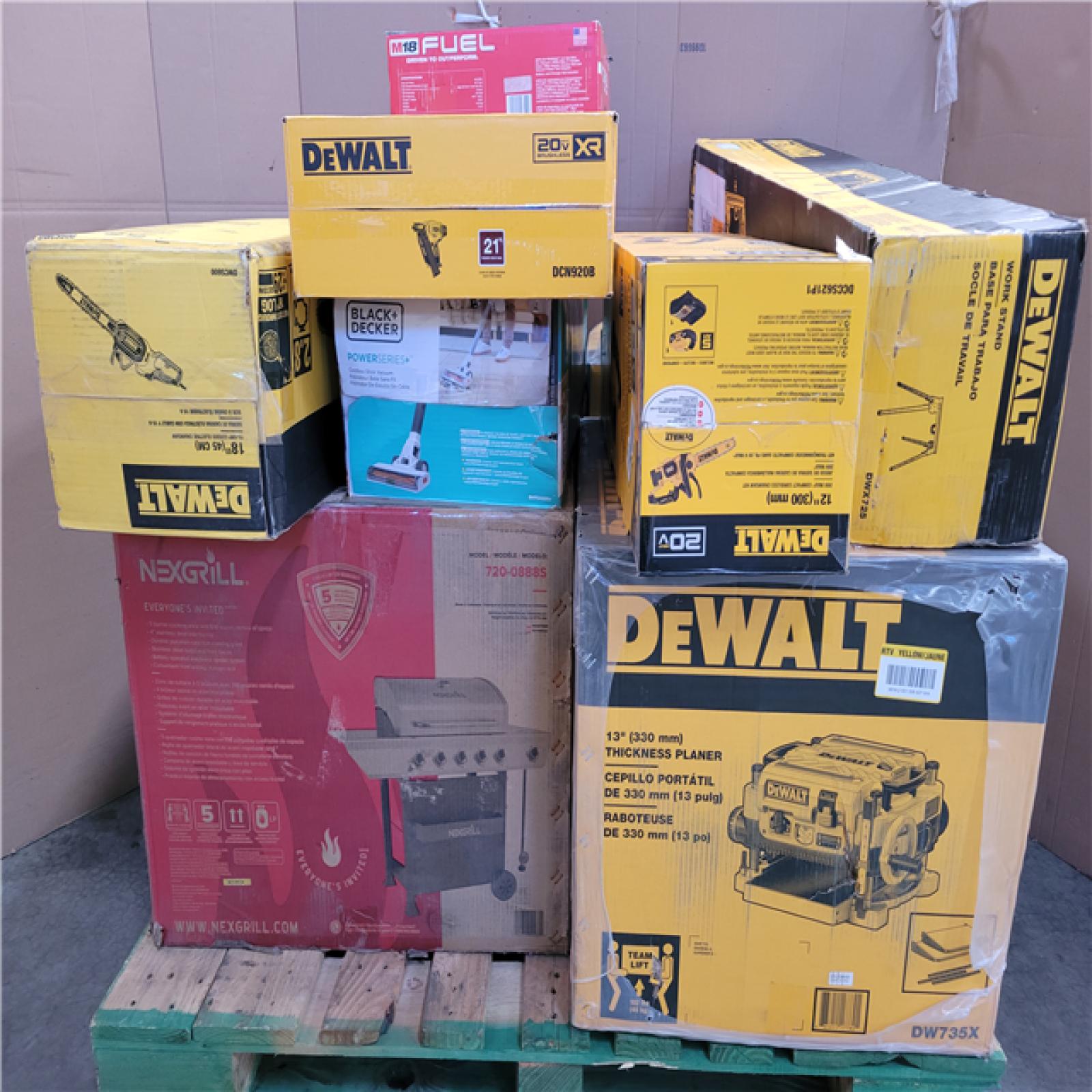 CALIFORNIA AS-IS TOOL PALLET