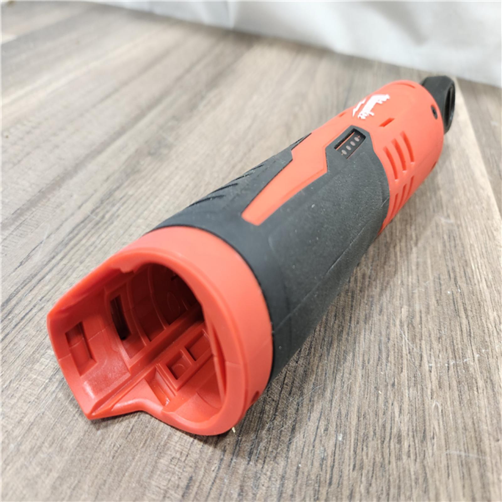 AS-IS- MILWAUKEE .38 in. M12 Cordless Ratchet (Tool-Only)