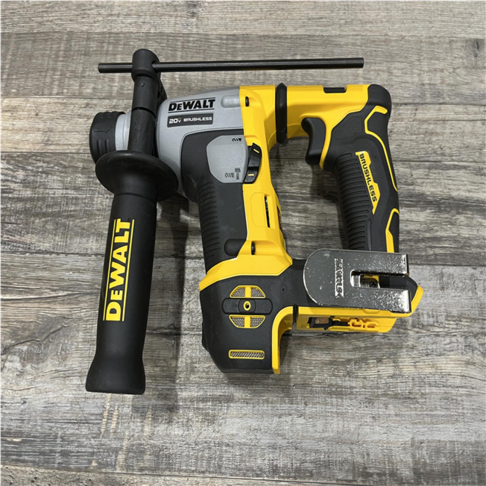 AS-IS DEWALT ATOMIC 20V MAX Cordless Brushless Ultra-Compact 5/8 in. SDS Plus Hammer Drill (Tool Only)