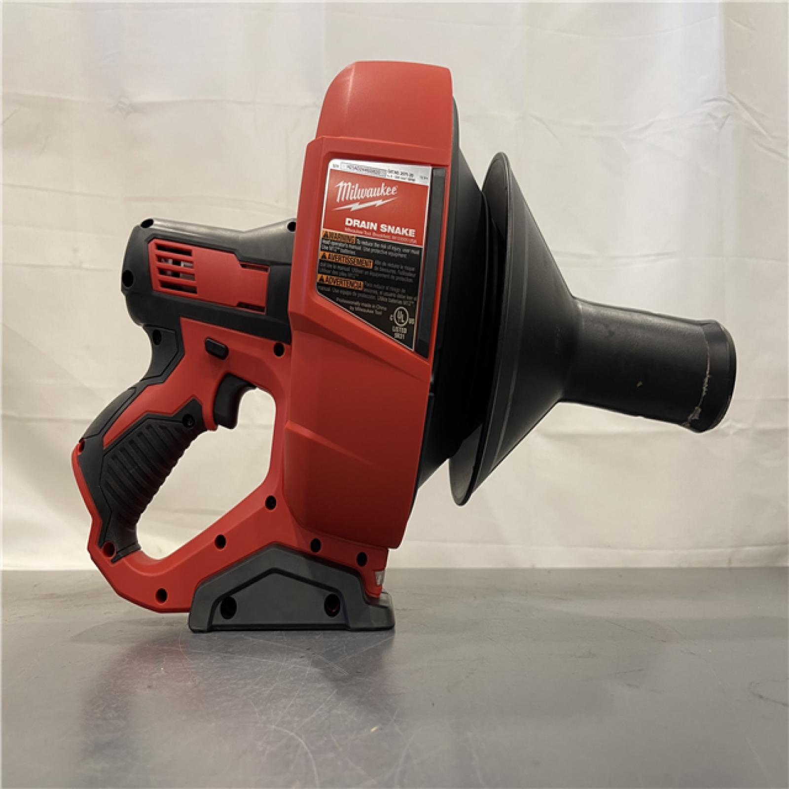 AS-IS - Milwaukee M12 12-V Lithium-Ion Cordless Drain Snake Auger Kit