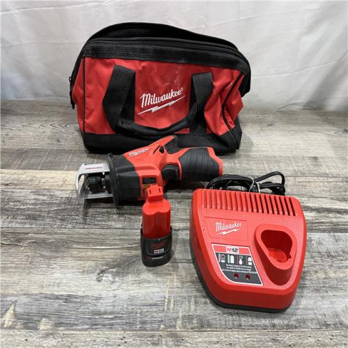 AS-IS Milwaukee 12V Lithium-Ion HACKZALL Cordless Reciprocating Saw Kit