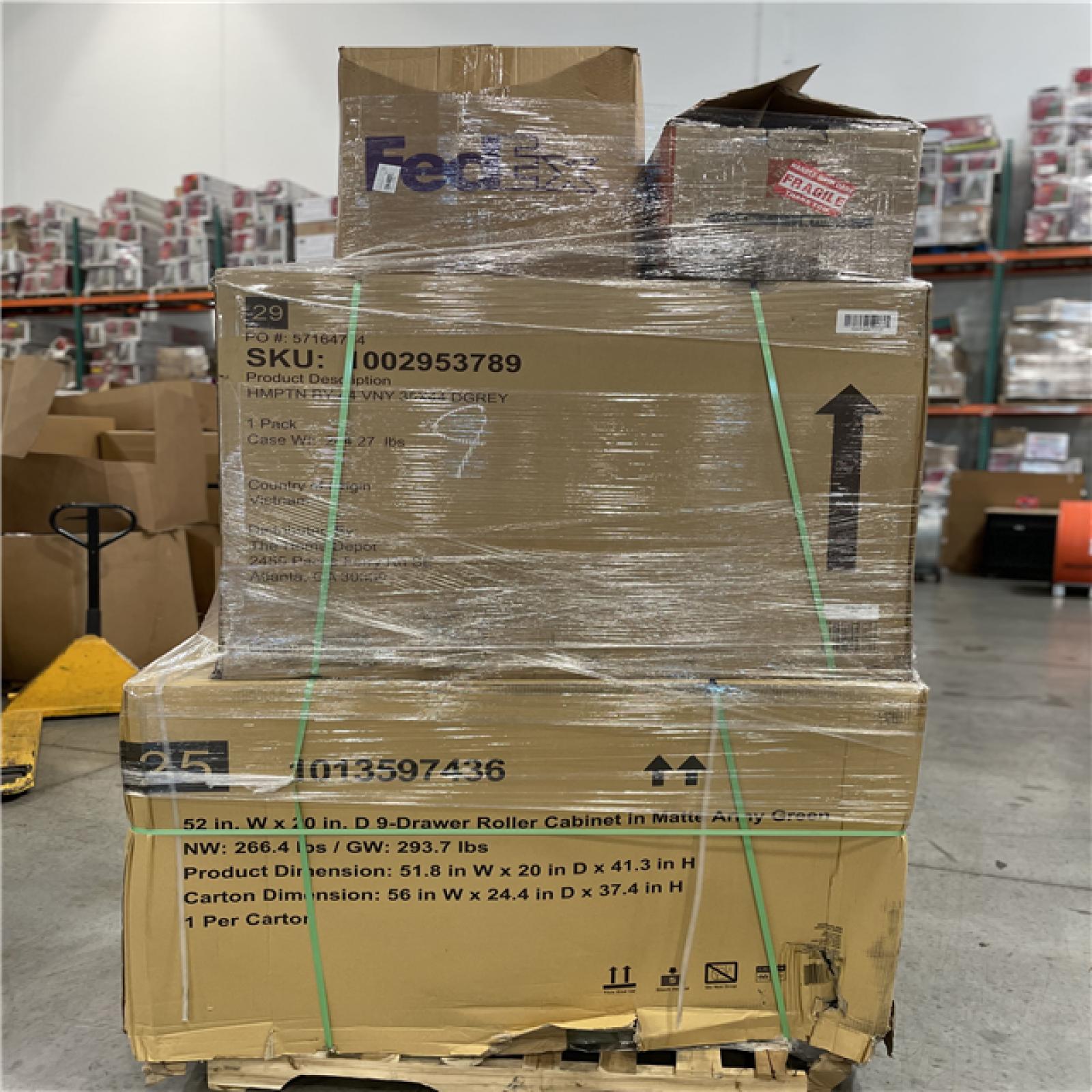 DALLAS LOCATION- AS-IS HOME IMPROVEMENT PALLET