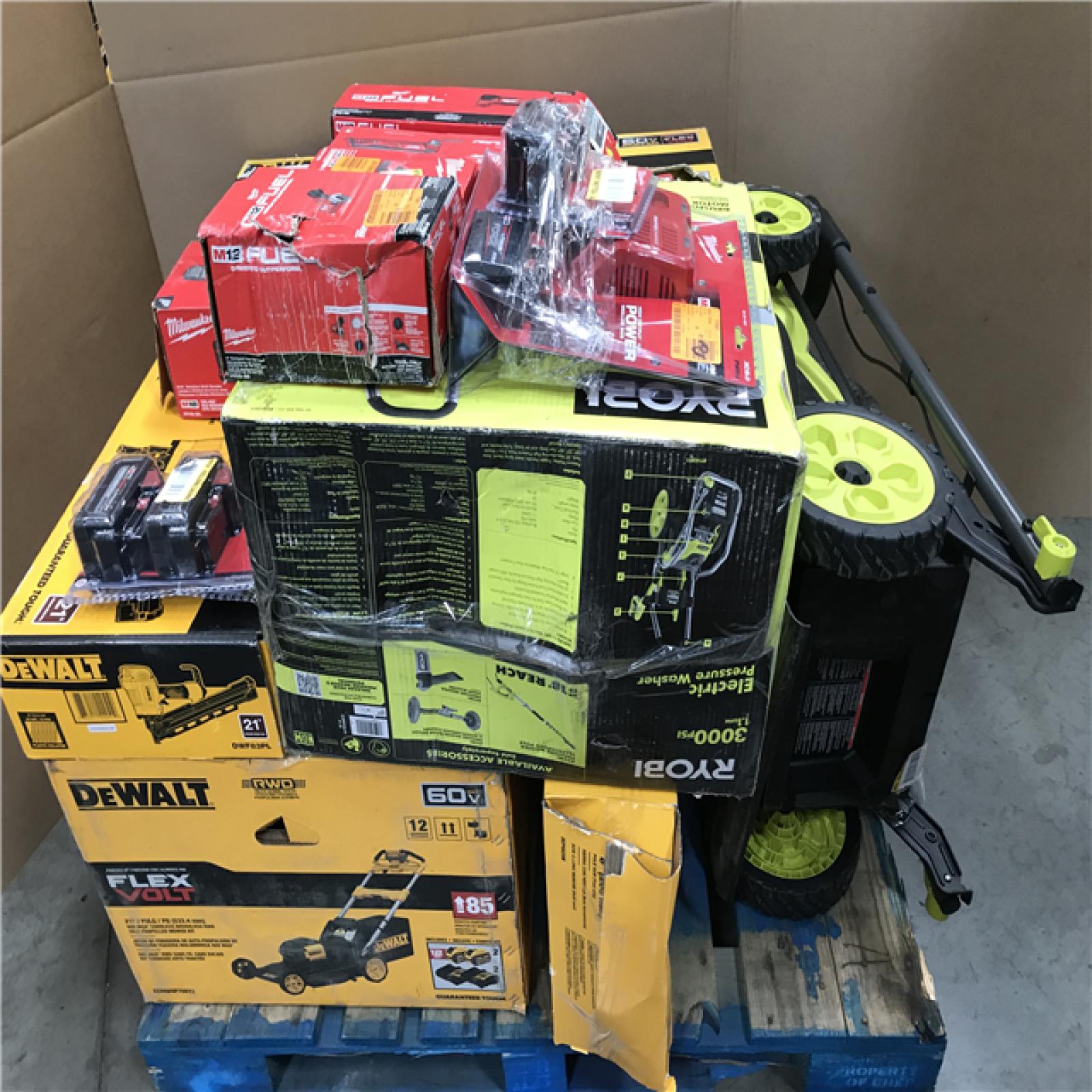 CALIFORNIA AS-IS TOOL PALLET