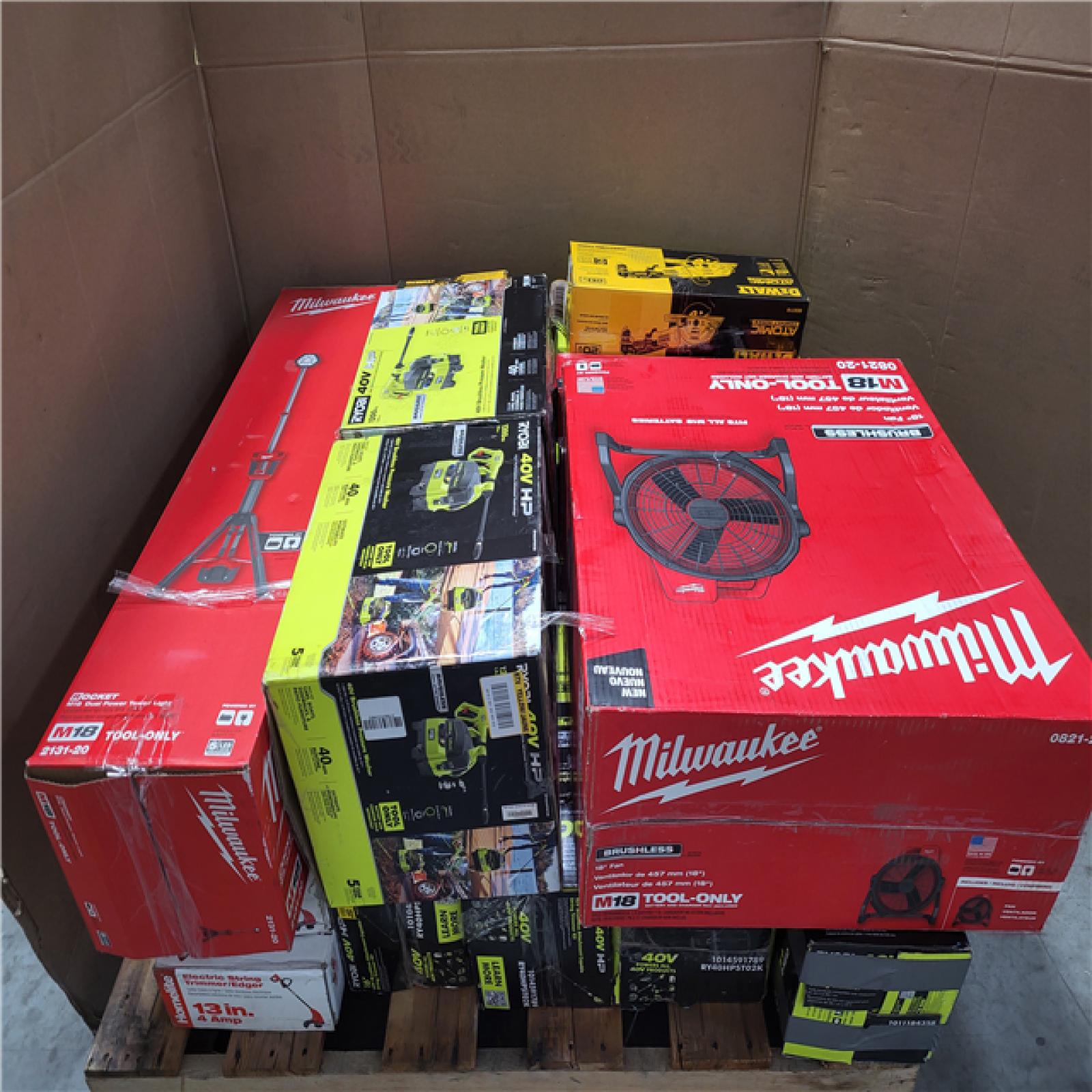 CALIFORNIA AS-IS TOOL PALLET