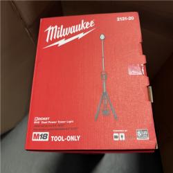 California NEW Milwaukee M18 Dual Power Tower Light (Tool Only)