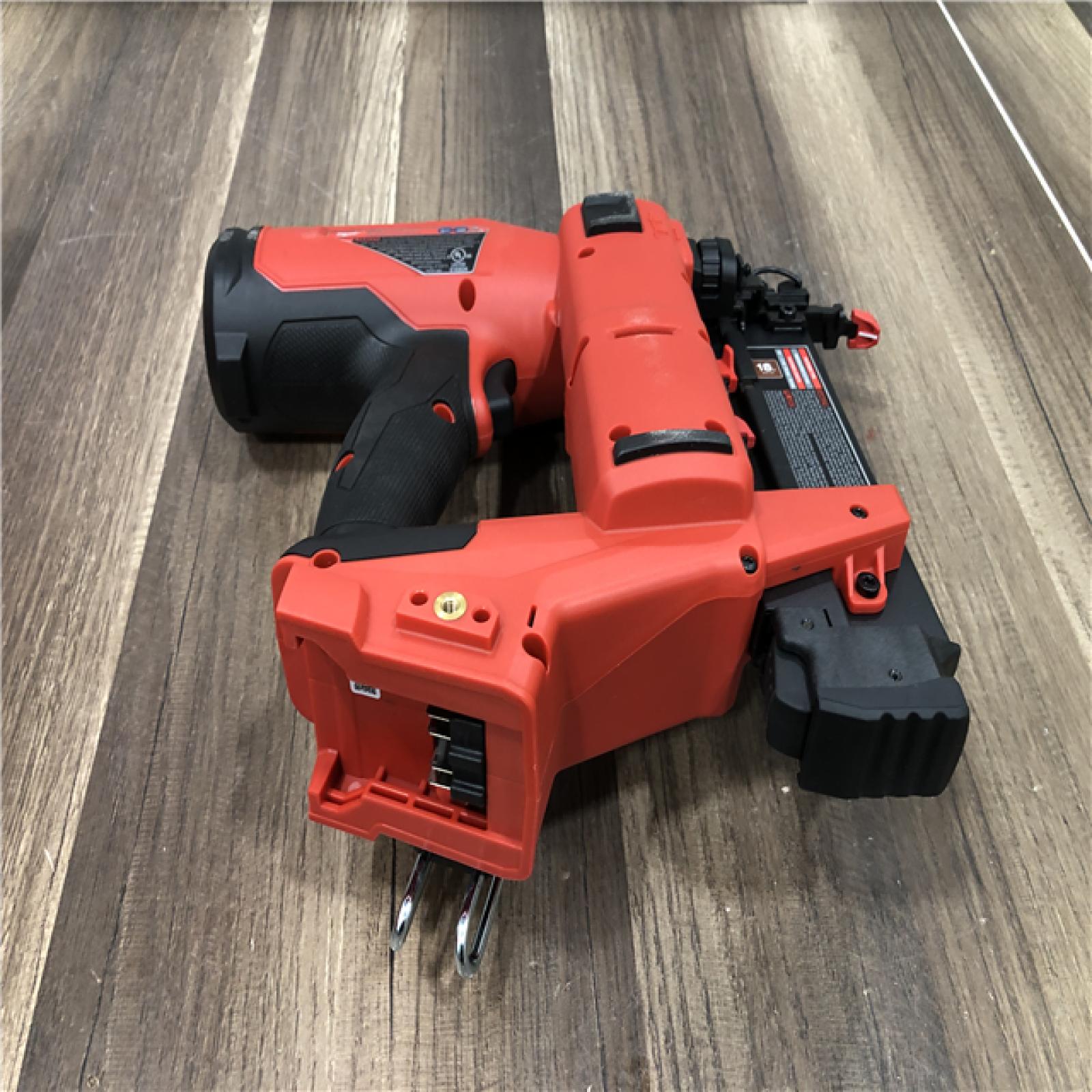 AS-IS Milwaukee  FUEL 18-Volt Lithium-Ion Brushless Cordless Gen II 18-Gauge Brad Nailer (Tool-Only)