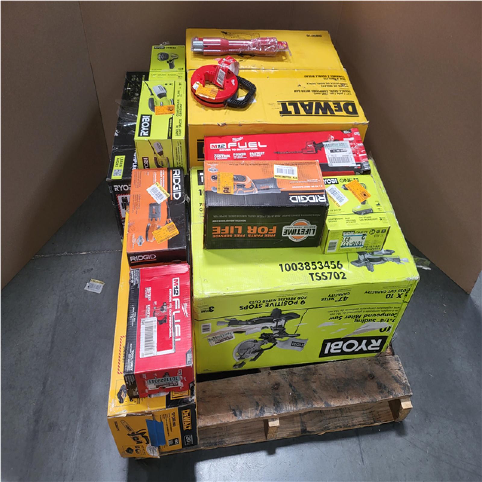 CALIFORNIA AS-IS TOOL PALLET