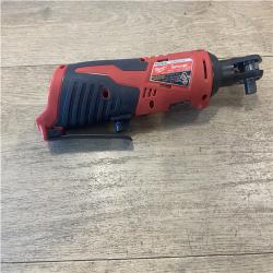 AS-IS Milwaukee 12V Lithium-Ion Cordless 3/8 in. Ratchet (Tool-Only)