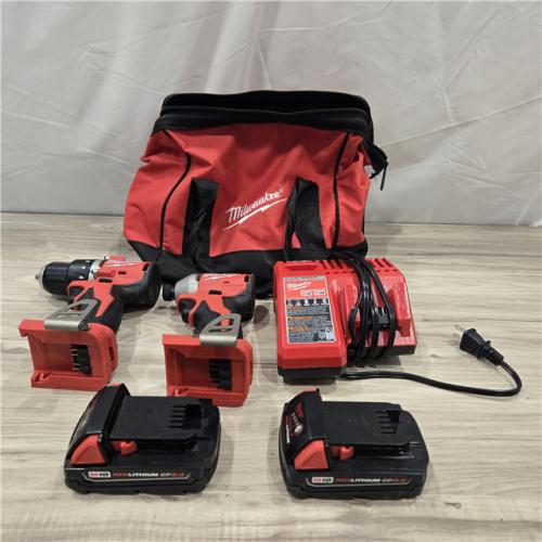 AS-IS Milwaukee M18 Compact 2-Tool Combo Kit