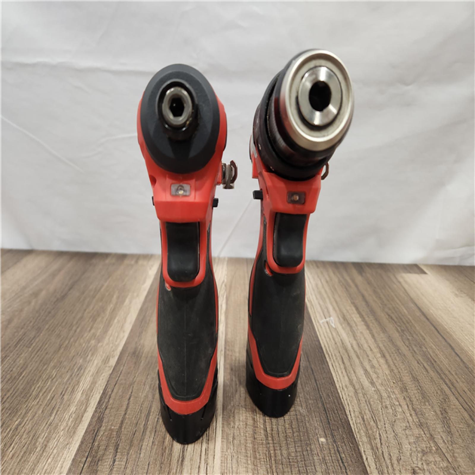 AS-IS- Milwaukee M12 Cordless Brushless 2 Tool Combo Kit