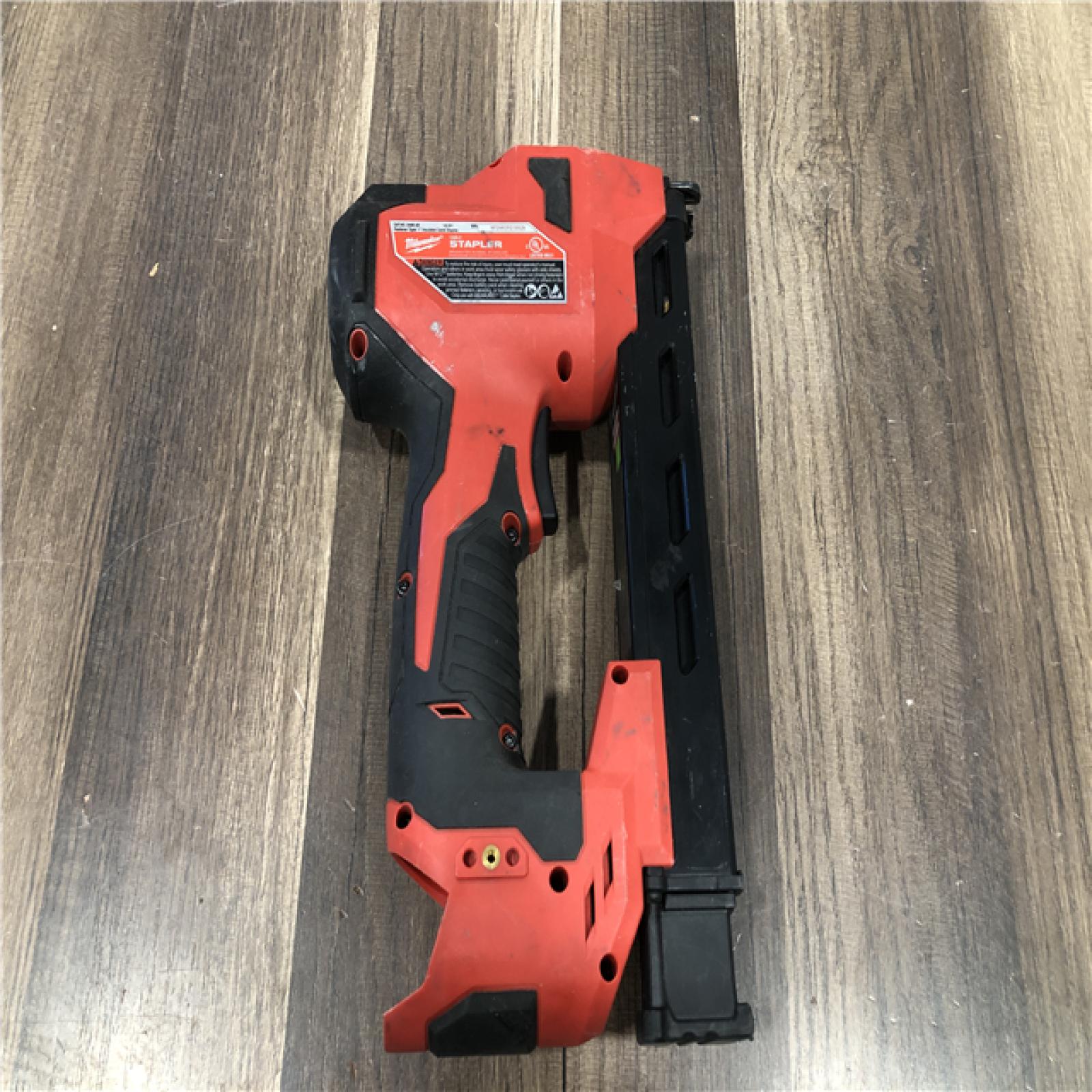 AS-IS Milwaukee M12 12-Volt Lithium-Ion Cordless Cable Stapler (Tool-Only)