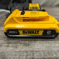 AS-IS DEWALT Atomic 20V Lithium-Ion Cordless Compact 1/2 in. Drill/Driver Kit