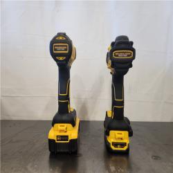 AS-IS- Dewalt DCK249E1M1 20V MAX XR Brushless Lithium-Ion 1/2 in. Cordless Hammer Drill Driver and Impact Driver Combo Kit with 1 (1.7 Ah/4 Ah)