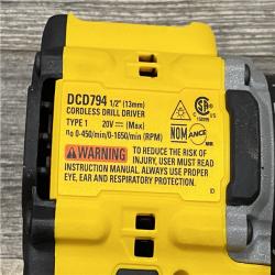 LIKE NEW - DEWALT ATOMIC 20-Volt Lithium-Ion Cordless Brushless (4-Tool) Combo Kit