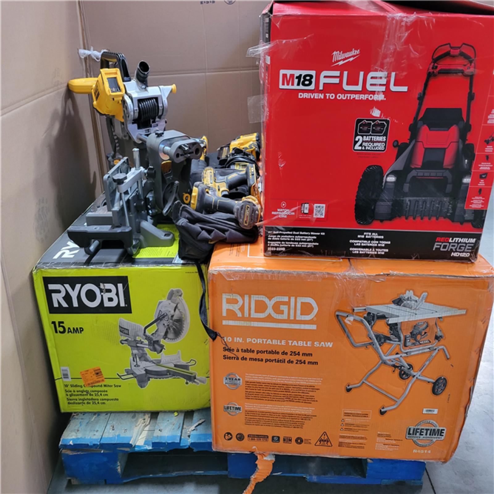 CALIFORNIA AS-IS TOOL PALLET