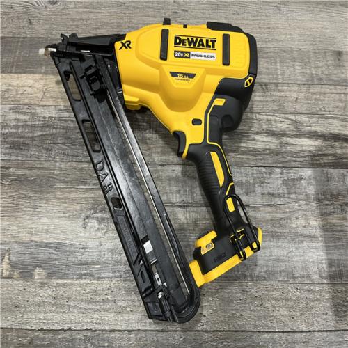 AS-IS DEWALT Cordless 20V MAX XR Angled Finish Nailer (Tool Only)