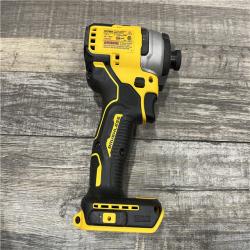AS-IS DEWALT Atomic 20V Max Lithium-Ion Brushless Cordless Compact 1/4 in. Impact Driver Kit