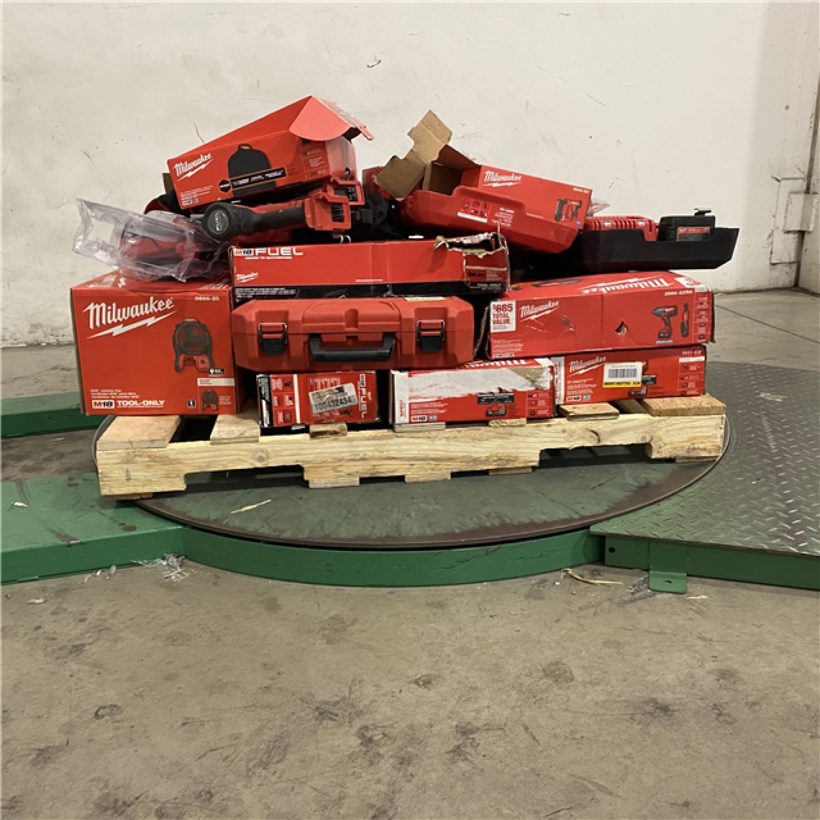 Dallas Location - As-Is MILWAUKEE Tool Pallet