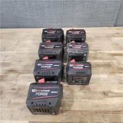 HOUSTON LOCATION - AS-IS MILWAUKEE FORGE BATTERY PACK QTY - 7