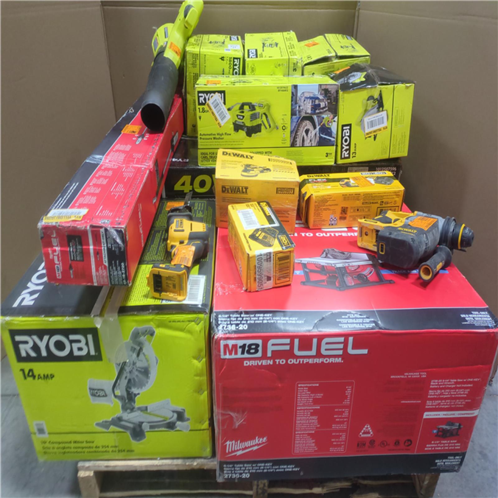 CALIFORNIA AS-IS TOOL PALLET