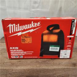 AS-IS Milwaukee 205B-212X M12 12V Cordless Black Heated Axis Hooded Jacket Kit, Size 2X-Large