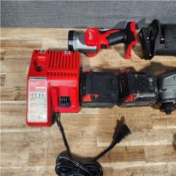 HOUSTON LOCATION - AS - IS Milwaukee 5 Tool Combo Kit W/ (2) Battery & Charger