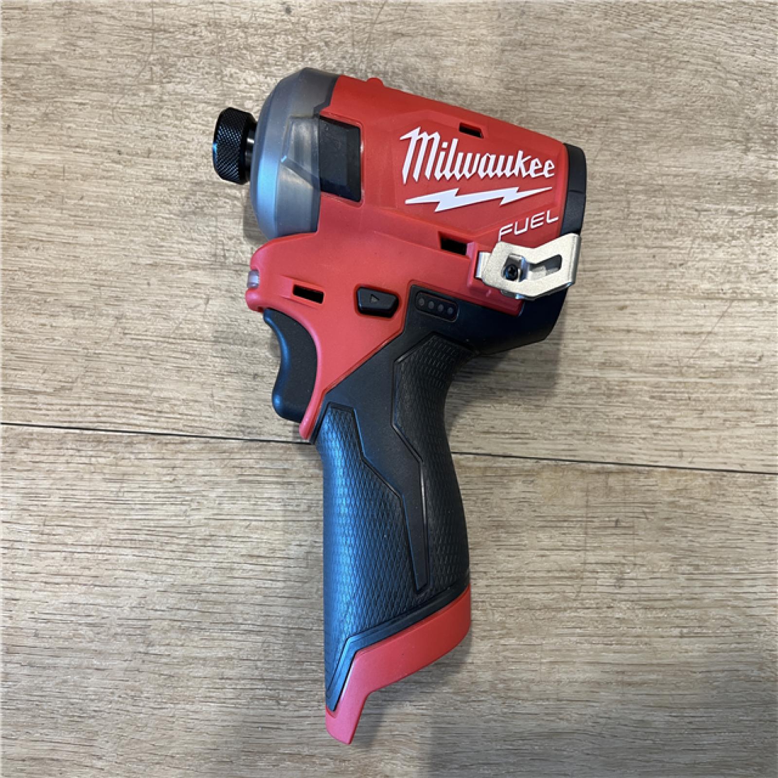 AS-IS Milwaukee FUEL SURGE 12V Lithium-Ion Brushless Cordless 1/4 in. Hex Impact Driver Compact Kit
