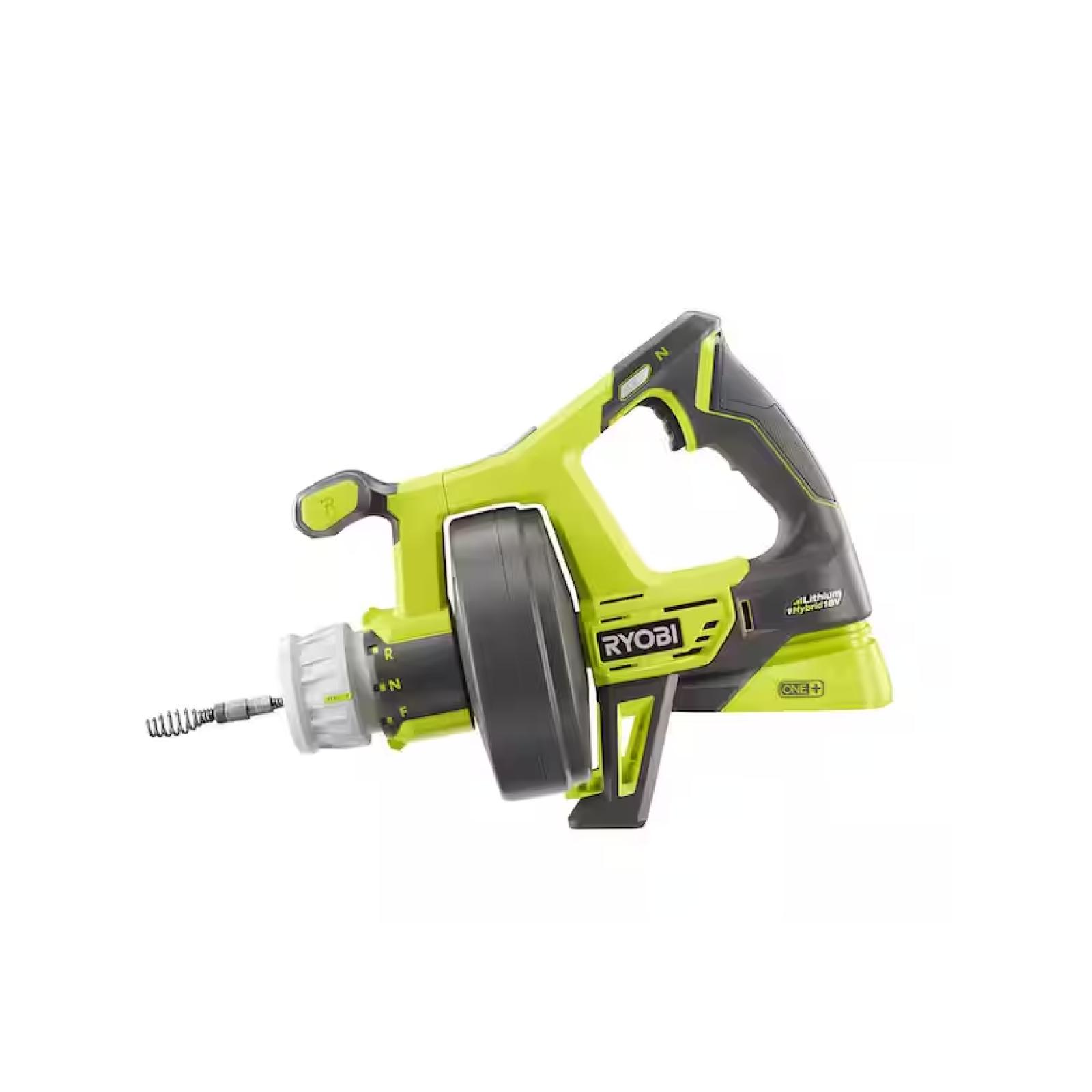 NEW! - RYOBI ONE+ 18V Hybrid Drain Auger (Tool Only) (3 UNITS)