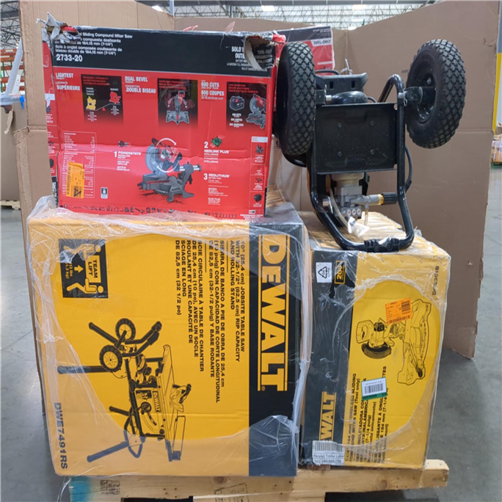 CALIFORNIA AS-IS TOOL PALLET