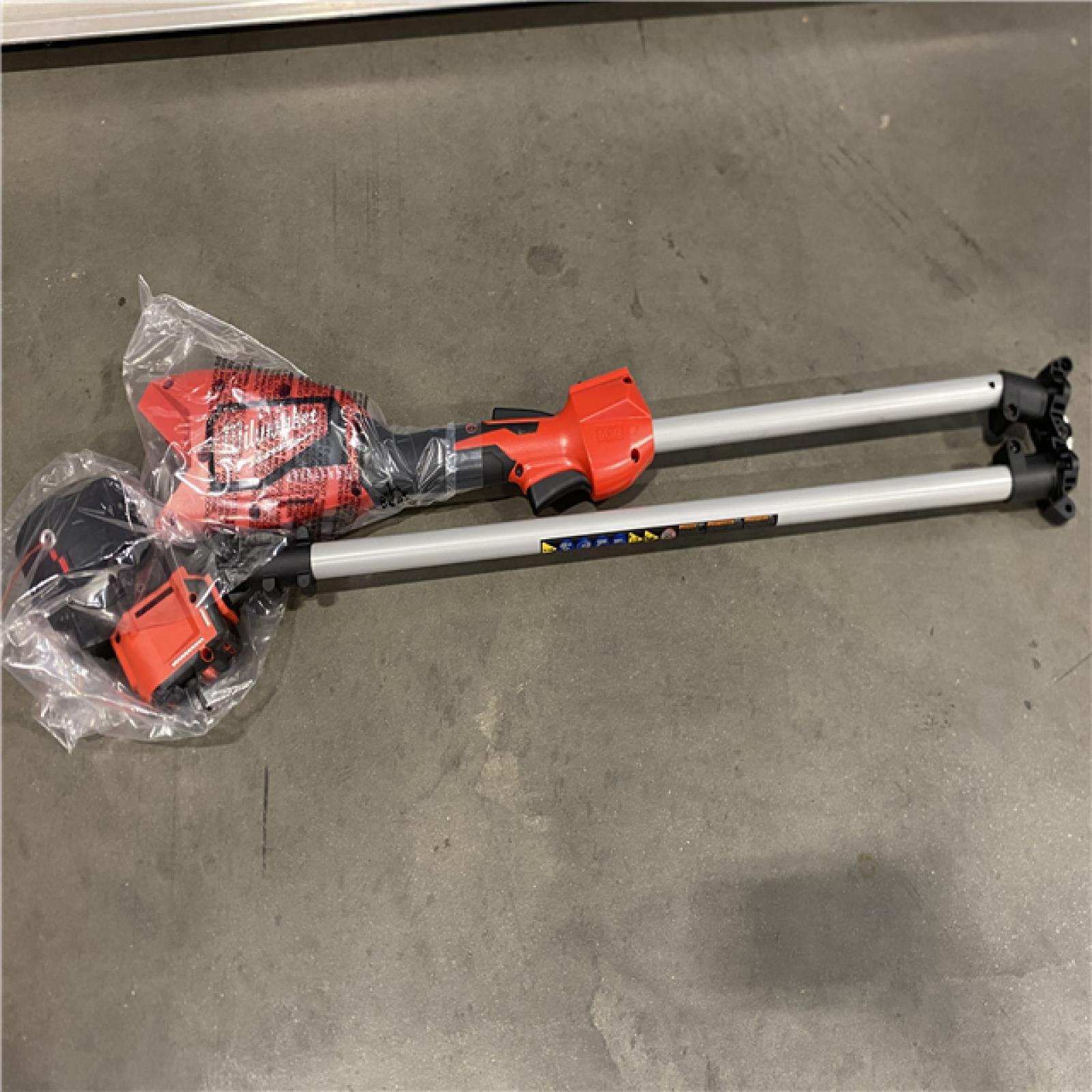 AS-IS Milwaukee Brushless 18V 16 in. Cordless Battery Powered String Trimmer Kit