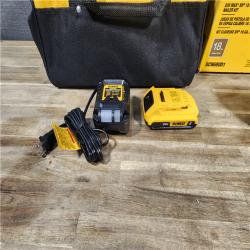 HOUSTON LOCATION - AS-IS DEWALT 20V MAX XR 18 Gauge Brad Nailer Kit