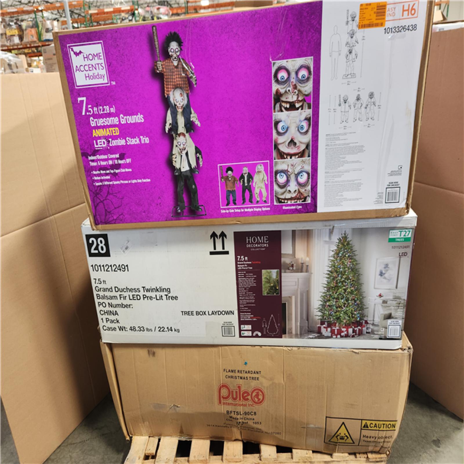 California AS-IS Holiday Pallet