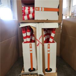 Phoenix NEW Three D Traffic Works 42 in. Orange Portable Delineator With Base (3-Sets)
