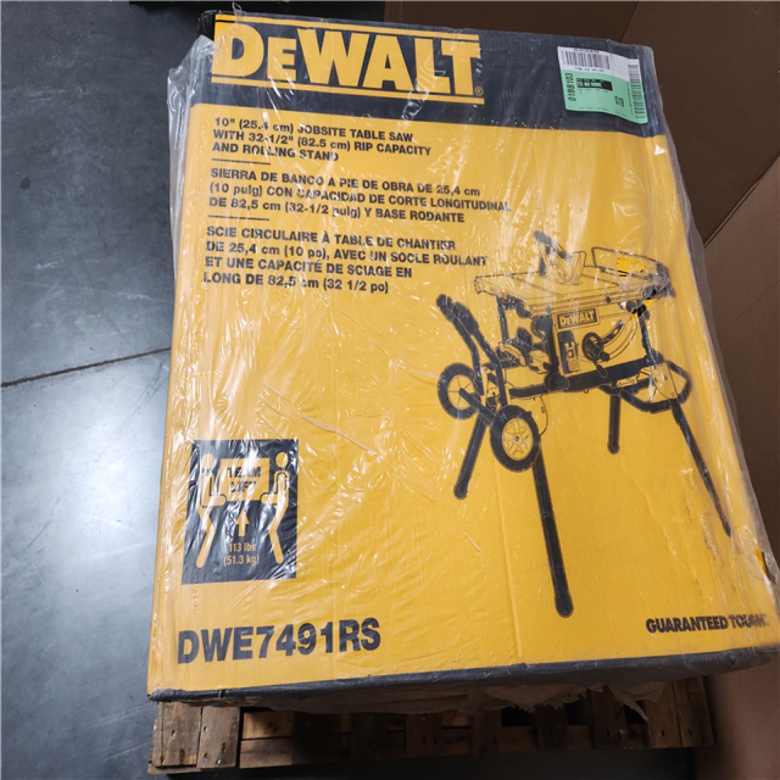 California DeWalt Tool Pallet: Appears in Excellent Condition