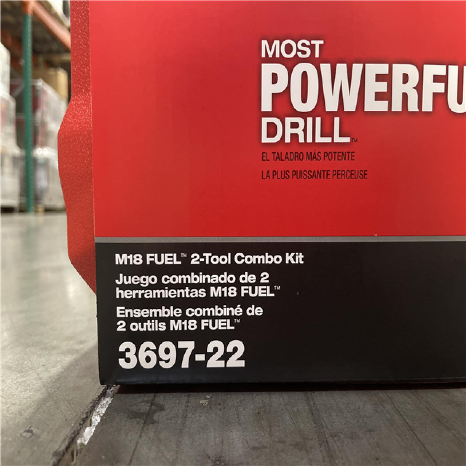 NEW! Milwaukee FUEL 18V Lithium-Ion Brushless Cordless Hammer Drill and Impact Driver Combo Kit