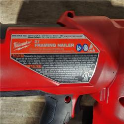 HOUSTON LOCATION - AS-IS Milwaukee 2744-20 M18 FUEL 3-1/2 in. 18-Volt 21-Degree Lithium-Ion Brushless Cordless Framing Nailer (Tool-Only)