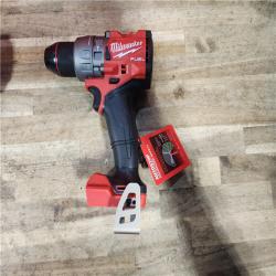 HOUSTON LOCATION - AS-IS (APPEARS LIKE NEW) Milwaukee 2904-22 Hammer Drill Driver Kit with Batteries  Charger & Tool Case Red