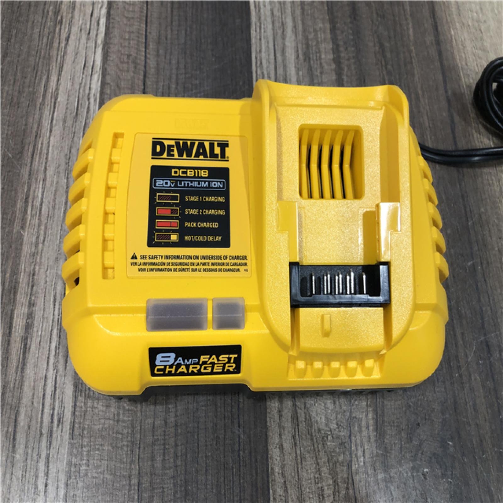 AS-IS DEWALT 20V/60V MAX FLEXVOLT Lithium-Ion 9.0Ah Battery and Charger Starter Kit
