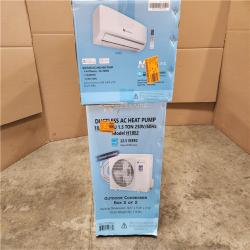 Phoenix Location NEW Hessaire DIY 22.5 SEER2 18,000 BTU Wi-Fi 1.5-Ton Ductless Mini Split Air Conditioner,Heat Pump, Variable Speed Inverter-208V/230V