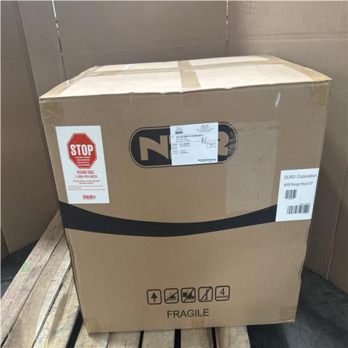 CALIFORNIA AS IS DURO NXR RANGE HOOD 30” RH3001