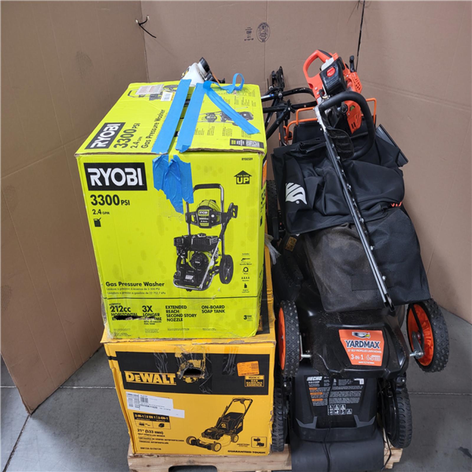 CALIFORNIA AS-IS OUT-DOOR POWER EQUIPMENT