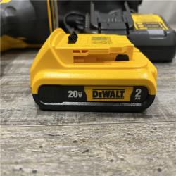 AS-IS DEWALT 20V MAX XR 16-Gauge Electric Cordless Angled Finishing Nailer Kit