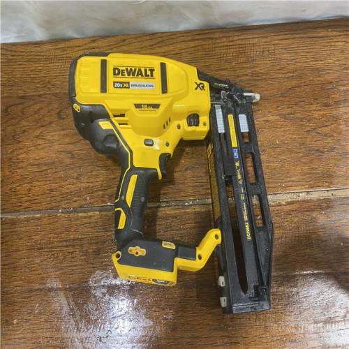 AS-IS DEWALT 20V MAX XR 16-Gauge Lithium-Ion Cordless Finish Nailer (Tool Only)